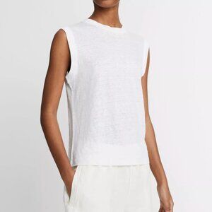 Vince Muscle Tank, Optic White, L Large NEVER WORN